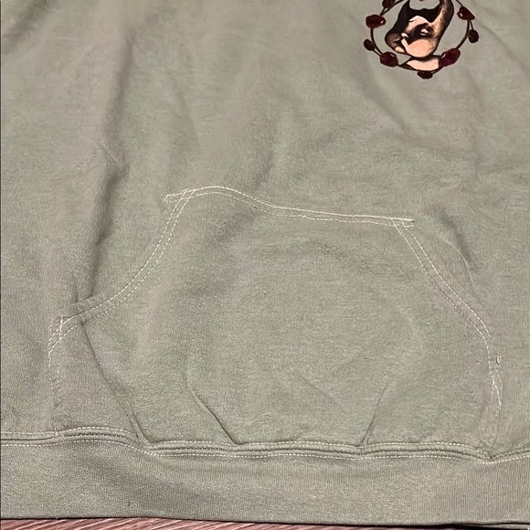 Nirvana green graphic hoodie - Picture 4 of 6